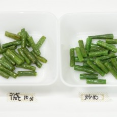 スチコンの同時加熱で作る野菜料理2品